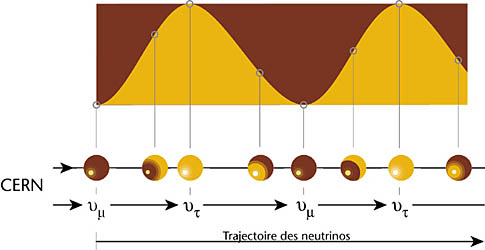 Illustration des oscillations